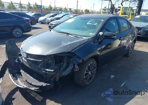 2014 Toyota Corolla S Plus z USA, uszkodzony, nr VIN 5YFBURHE4EP079235